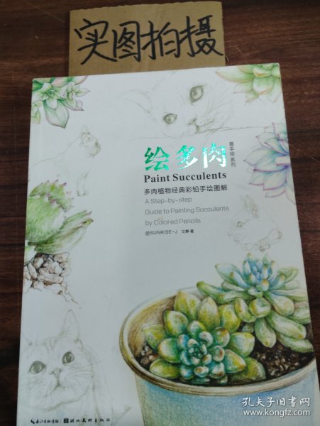 绘多肉：多肉植物经典彩铅手绘图解