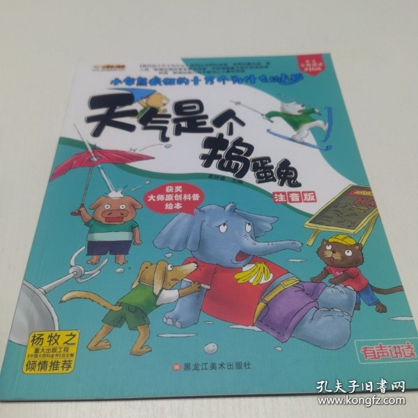 *十万个为什么幼儿版 3-6岁 天气是个捣蛋鬼