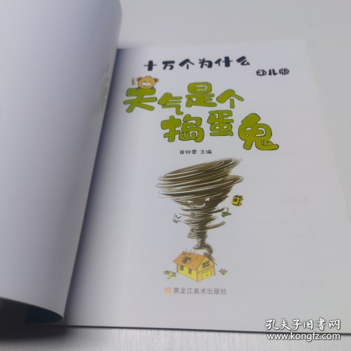 *十万个为什么幼儿版 3-6岁 天气是个捣蛋鬼