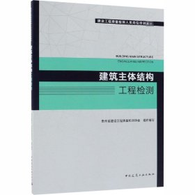 建筑主体结构工程检测 贵州省建设工程质量检测协会 编 建筑/水利（新）专业科技 新华书店正版图书籍 中国建筑工业出版社