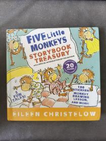 Five Little Monkeys Storybook Treasury  五只小猴子 英文原版