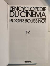 L'encyclopédie Du Cinéma: A-H、I-Z