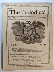 The Periodical, Vol.XIV, No. 151(15 October, 1929)