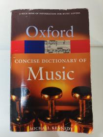 The Concise Oxford Dictionary of Music, Fourth Edition