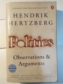 Politics: Observations and Arguments, 1966-2004