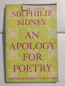 An Apology for Poetry