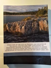 Directory of the city of Detroit; and register of Michigan, for the year 1846. Containing an epitomized history of Detroit ... To which is added copious extracts from the state geological reports