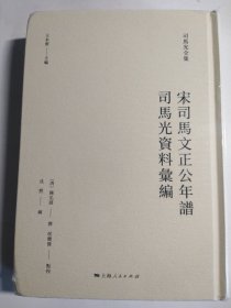 宋司马文正公年谱 司马光资料汇编 （司马光全集）