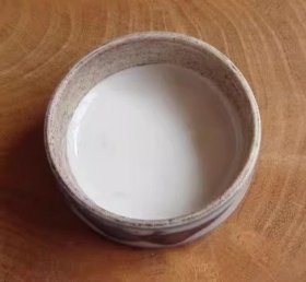 收藏品清代青花山水纹罐盖ZYTA1867