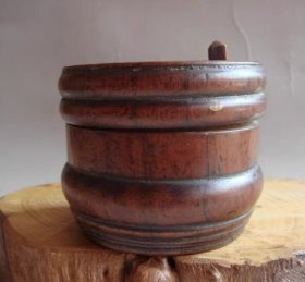 收藏品民国时期蛐蛐罐木器ZYTA1832