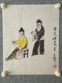 晴雯补裘