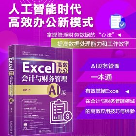 Excel高效办公：会计与财务管理（AI版）掌握管理财务数据的“心法” 提高数据处理能力和工作效率