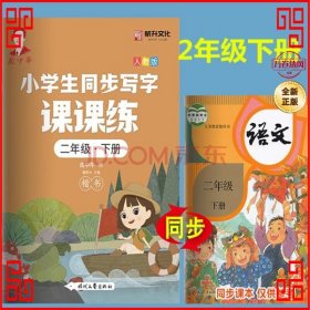 庞中华小学生同步写字课课练·二年级·下册（人教版）