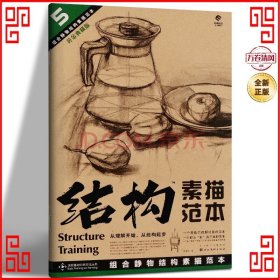 造型基础训练方法丛书5：组合静物结构素描范本（黄金典藏版）