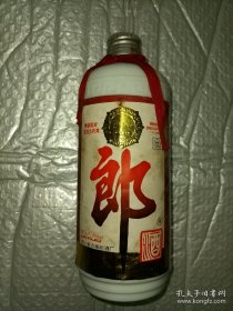 老酒瓶收藏 上世纪90年代老郎酒酒瓶一个 要素齐全无外包装盒