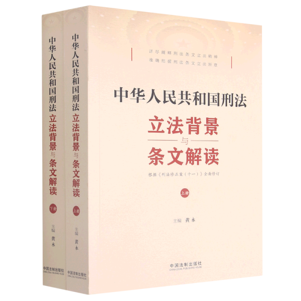 中华人民共和国刑法立法背景与条文解读