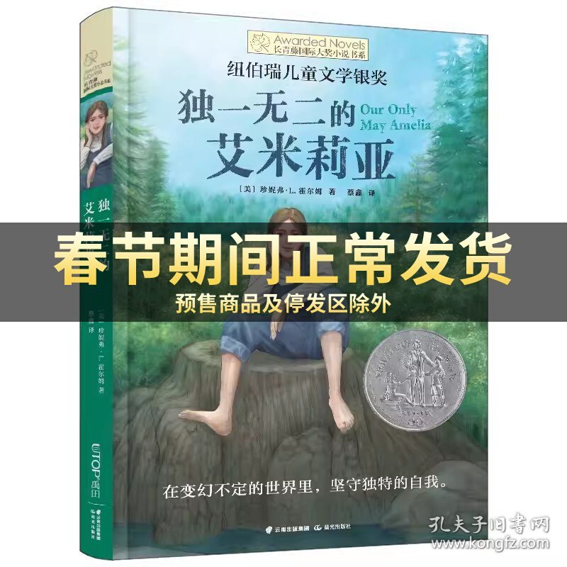 独一无二的艾米莉亚 长青藤国际大奖小说 适合三四五六年级小学生课外阅读书籍必书读9-10-11-14岁看的课外书国际获奖小说