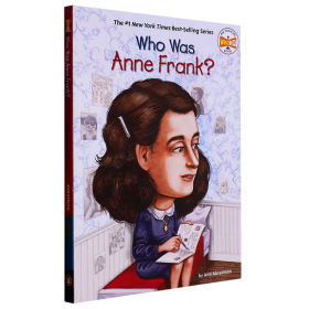 英文原版WHO WAS ANNE FRANK进口英语书籍