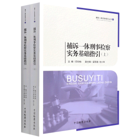 捕诉一体刑事检察实务基础指引（套装上下册）