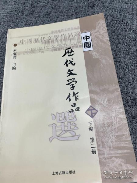 中国历代文学作品  下  （下编 第2册）