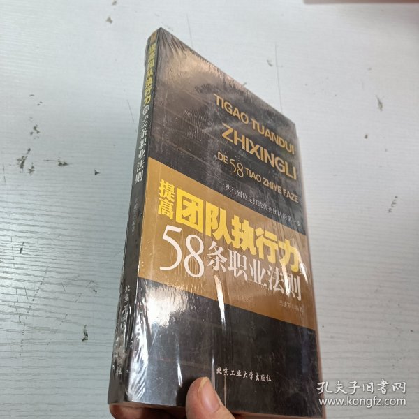 提高团队执行力的58条职业法则