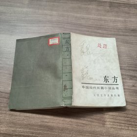 中国现代长篇小说丛书 东方 中