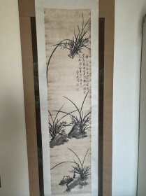 画的非常好的一幅老兰花，非常漂亮