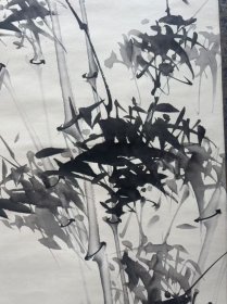 画的非常漂亮的墨竹图