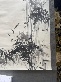 画的非常漂亮的墨竹图