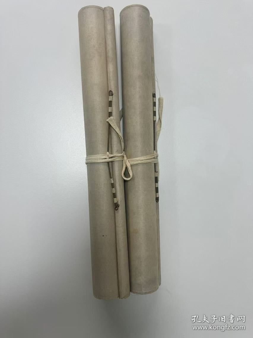 董诰对联，自然老旧，字写的很好