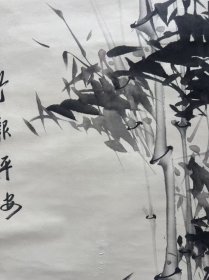 画的非常漂亮的墨竹图