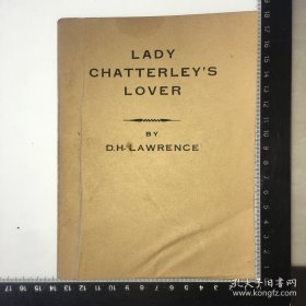 民国时期英文原版 LADY CHATTERLEY SLOVER  查泰莱夫人的情人