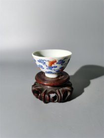 同治料彩洪福齐天杯