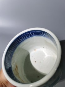 民国青花人物故事炉