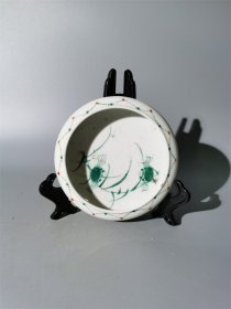 光绪粉彩璎络纹二甲传胪镗罗水洗