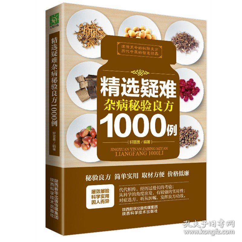 精选疑难杂病秘验良方1000例 杂病辩证病因病机治疗方法外治法 含内外男妇骨五官科中医疑难杂症偏方书奇难怪病秘方集古方选书籍