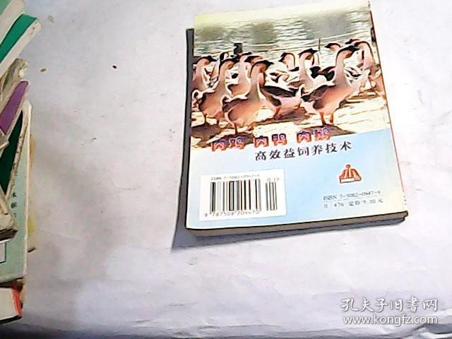 肉鸡 肉鸭 肉鹅高效益饲养技术