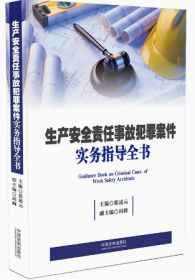 生产安全责任事故犯罪案件实务指导全书 中国法制出版社