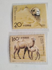 1993-3 野骆驼.邮票（保真全品、护邮袋保管）