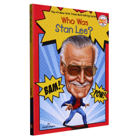 英文原版WHO WAS STAN LEE进口英语书籍