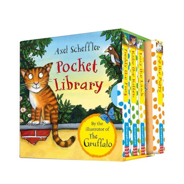 阿克塞尔的口袋图书馆Axel Scheffler Pocket Lib