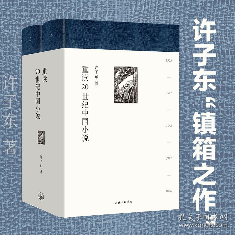 重读二十20世纪中国小说 许子东著百年中国小说 百年中国小说 百年中国故事 许子东小说课的镇箱之作