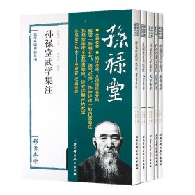 孙禄堂武学集注 孙禄堂 主编 孙禄堂之孙女孙婉容注解练武关窍 通释三拳技理 五书合一 北京科学技术出版社 9787530480076