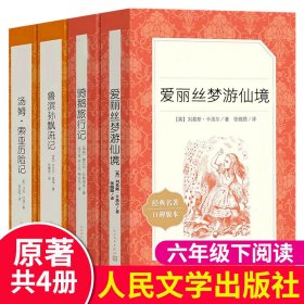 鲁滨逊漂流记正版原著汤姆索亚历险记六年级下册骑鹅旅行记人民文学出版社爱丽丝漫游仙境小学生课外阅读书籍鲁滨孙飘流记奇遇记书