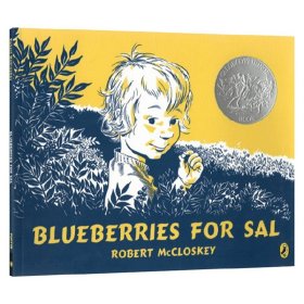 英文原版 Blueberries for Sal 小塞尔采蓝莓