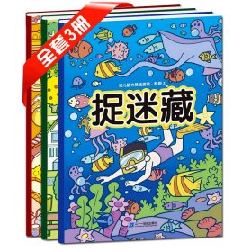 幼儿脑力挑战游戏：捉迷藏（套装共3册）