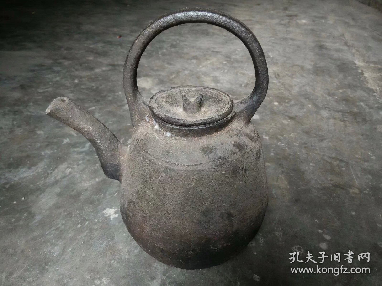 黑陶老茶壶