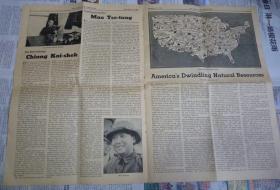 【报刊集藏，民国，毛泽东，红军，蒋介石】The American Observer（《美国观察家报》）1945-11-19[s1P0829]