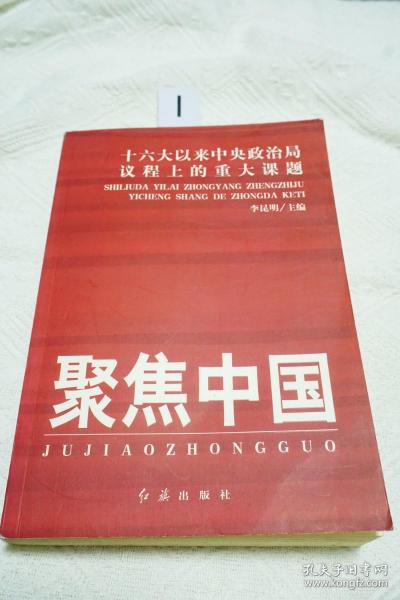 聚焦中国：十六大以来中央政治局议程上的重大课题