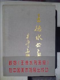 王德水书画集（布面精装，重2KG）